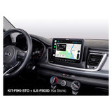 Alpine 9" -asennussarja Kia stonic -malliin 2017->