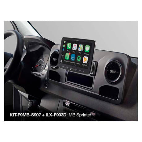 Alpine 9" asennussarja Sprinter w907 2018->