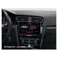 Alpine-sarja HALO 9- ja HALO 11 -malleihin VW Golf 7:ään