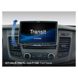 Alpine-sarja HALO 9- ja HALO 11 -laitteille Ford Transit Custo