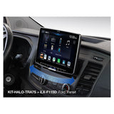 Alpine-sarja HALO 9- ja HALO 11 -laitteille Ford Transit Custo