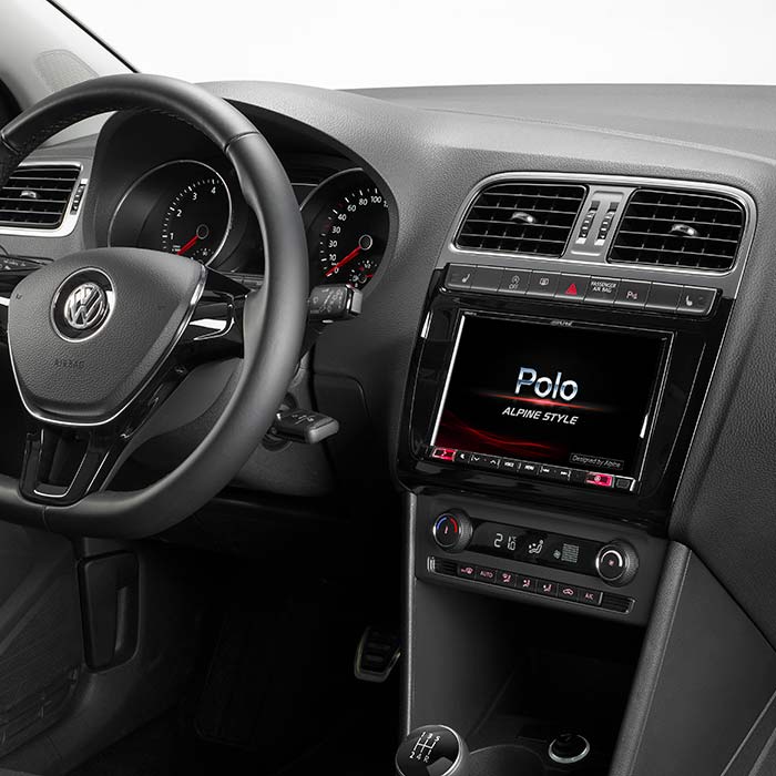 2-DIN 8" -asennussarja VW Polo 5/GTI 2014->