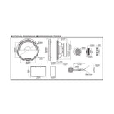 Alpine R2-S652 16.5CM PRO 2-tiekaiuttimen komponenttisarja