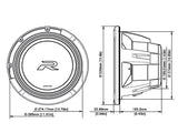 Alpine R2-W12D2 Type-R -subwoofer 12" 2 ohmia