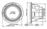 Alpine R2-W12D4 Type-R subwoofer 12" 4 ohmia