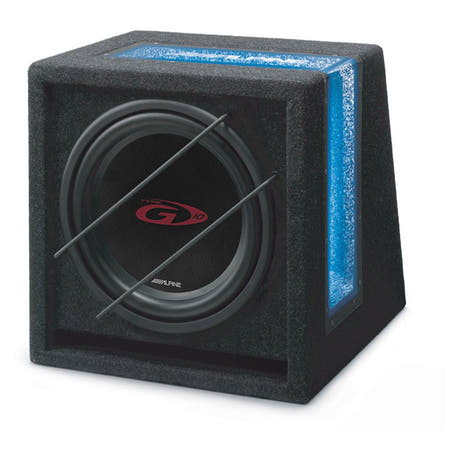 Alpine 10" subwoofer-bassorefleksijärjestelmä - SBG-1044BR