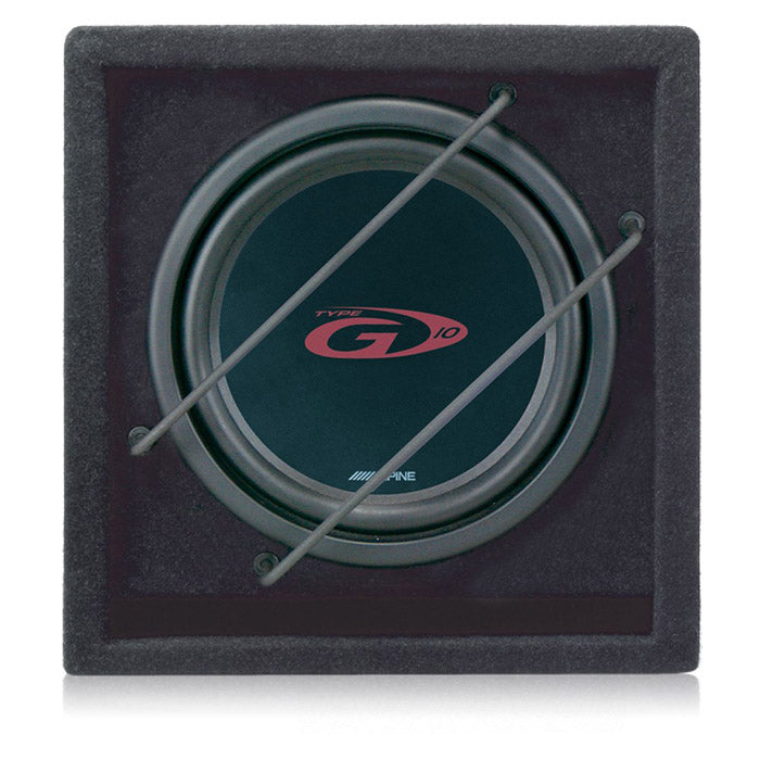 Alpine 10" subwoofer-bassorefleksijärjestelmä - SBG-1044BR