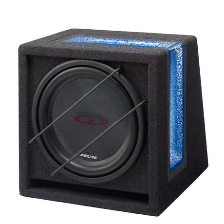 Alpine 8" subwooferin bassorefleksijärjestelmä - SBG-844BR
