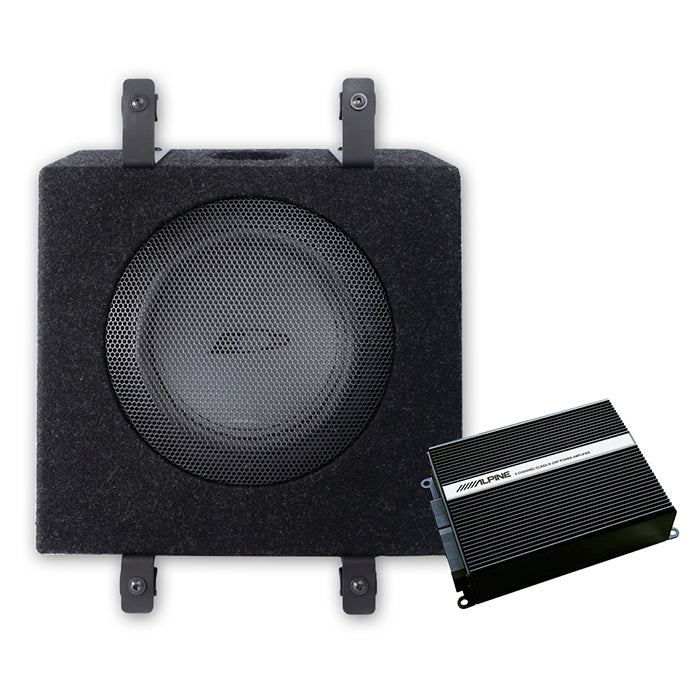 Alpine DSP ja Subwoofer MB Sprinter W907/W910 -malleihin