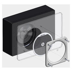 Alpine Adventure Audio -ohjaamon subwoofer