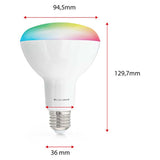 Caliber BR30 Smart Home LED-lamppu, valkoinen/monivärinen