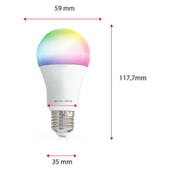 Caliber E27 älykodin aloituspakkaus LED-lamput valkoinen/monivärinen