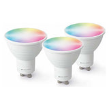 Caliber GU10 Smart Home 3 kpl LED-lamppuja, valkoinen/monivärinen