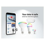 Caliber GU10 Smart Home 3 kpl LED-lamppuja, valkoinen/monivärinen