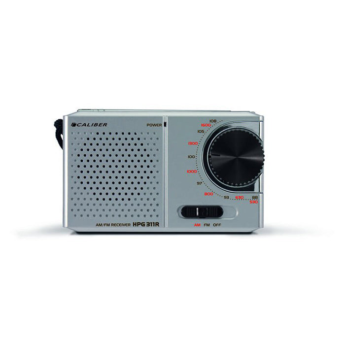 Caliber HPG311R kannettava tasku-FM-radio