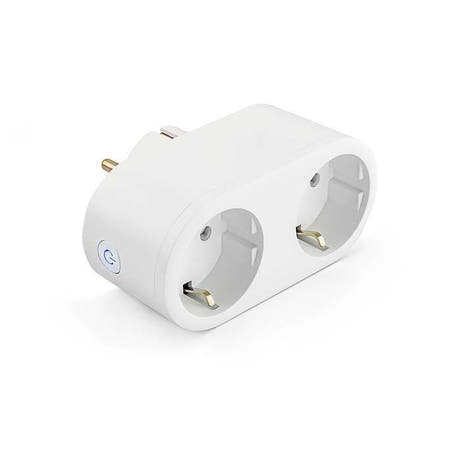 Caliber Wi-Fi Smart Home -pistoke, 2 liitäntää