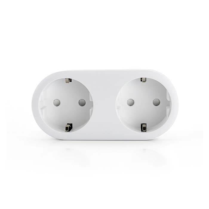 Caliber Wi-Fi Smart Home -pistoke, 2 liitäntää
