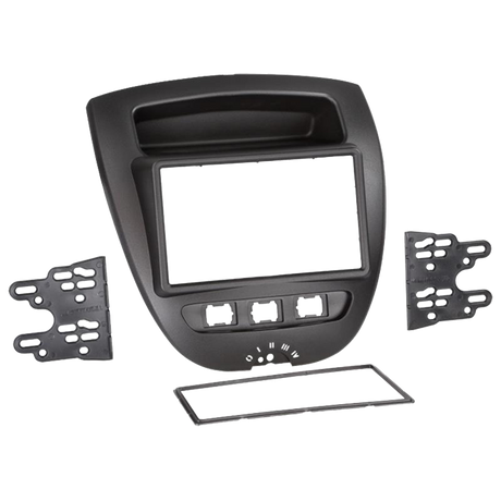 2-DIN Kehys Aygoon, C1:een ja Peugeot 107:ään 2004-2014