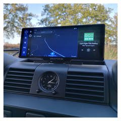 Ampire 10" näyttö CarPlaylla, Android Autolla, AHD:llä ja dashcamilla