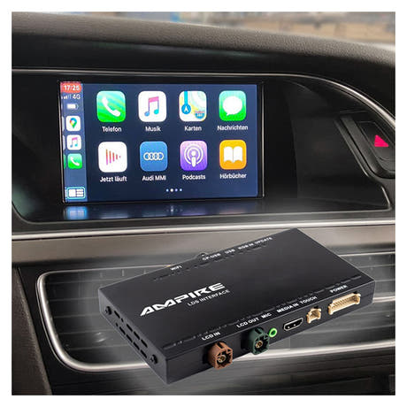 CarPlay-adapteri Audi A4 8K, A5 8T, Q5 8R, S4 8K, S5 8T
