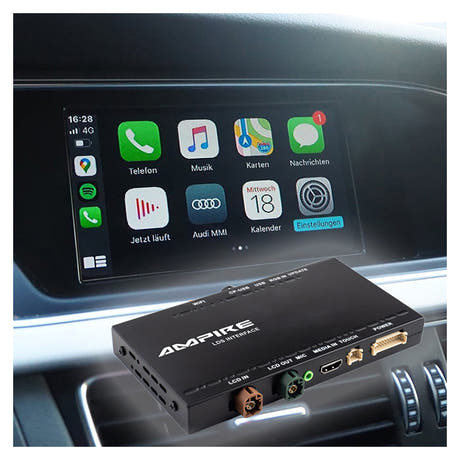Android Auto- ja CarPlay-sovitin Audi A6 8T, Q7 4L, ym.