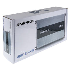 Ampire-vahvistin 4x 110 Watt, Class D