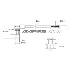 Ampire MICRO2-sulakkeen liitin 10A (ACZ) – 1 kpl