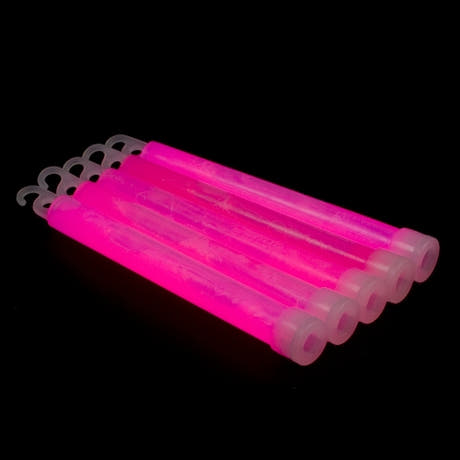 25 kpl Valotikut 6'' narulla (Pinkki)