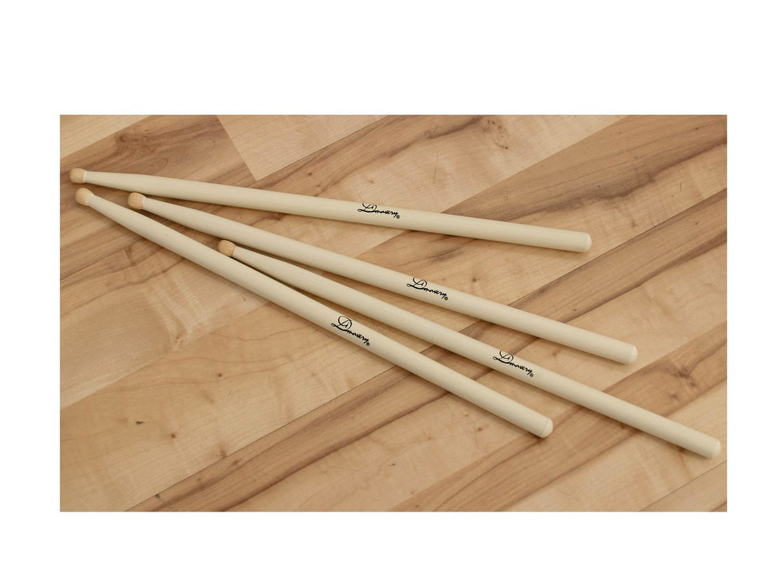 DiMavery DDS-Marchingsticks, Vaahtera, Valkoinen