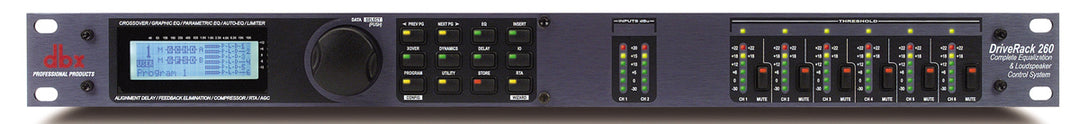 dbx DriveRack 260 -ääniprosessori