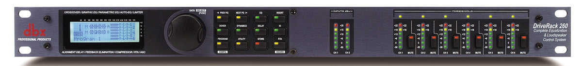 dbx DriveRack 260 -ääniprosessori