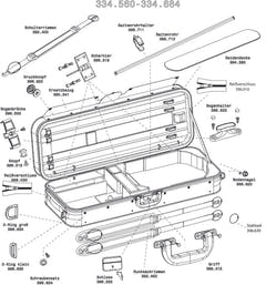 GEWA Jousiteline - Bow holder