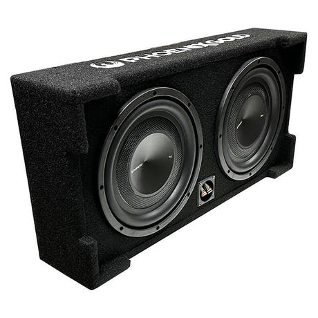 Phoenix Gold 2X10" 700W RMS 2Ohm passiivinen subwoofer box