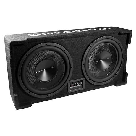 Phoenix Gold 2X12" 1000W RMS 2Ohm passiivinen sub. box