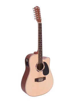 DiMavery DR-612 Western Kitarat 12-kielinen (Luonnollinen)