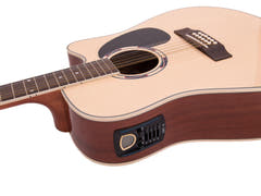 DiMavery DR-612 Western Kitarat 12-kielinen (Luonnollinen)