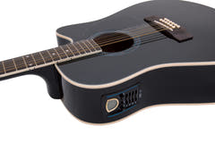 DiMavery DR-612 Western Kitarat 12-strenget (Musta)