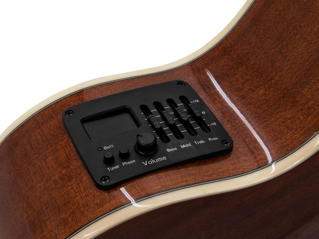 DiMavery AW-400 Western Kitarat (Sunburst)