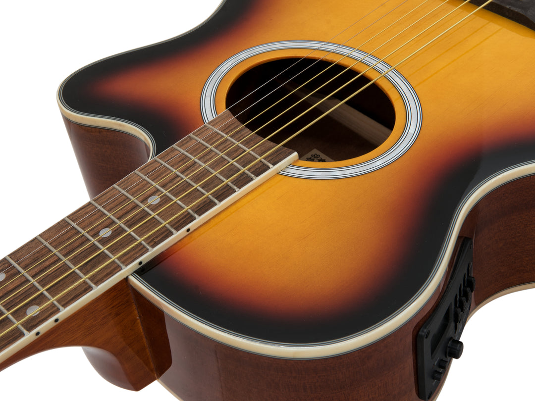DiMavery AW-400 Western Kitarat (Sunburst)