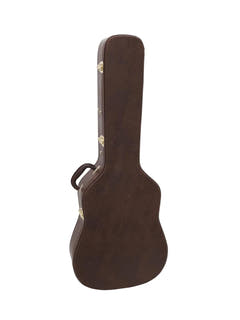 DiMavery Flightcase Western Kitarat, Ruskea