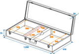 DiMavery Flightcase til El-Bas, suorakulmainen