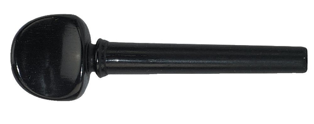 GEWA-ebony-viulutapit, 1/2, hienoksi hiotut, vahvat, 4 kpl