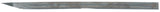 GEWA kniv uden skaft, 6 mm bred, specialstål