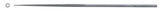 GEWA Needle file (Rattenschwänzchen) - Cut 1