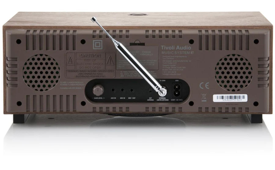 Tivoli Audio Music System Bluetooth (Pähkinä)
