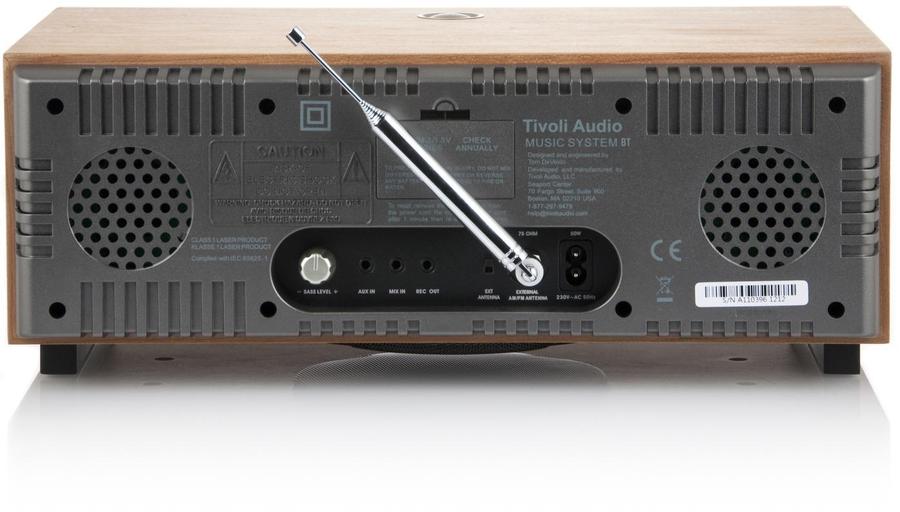 Tivoli Audio Music System Bluetooth (Kirsikka, Harmaa)