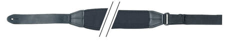 Neotech Super Strap neopreeninen kitaran- ja bassonhihna, musta