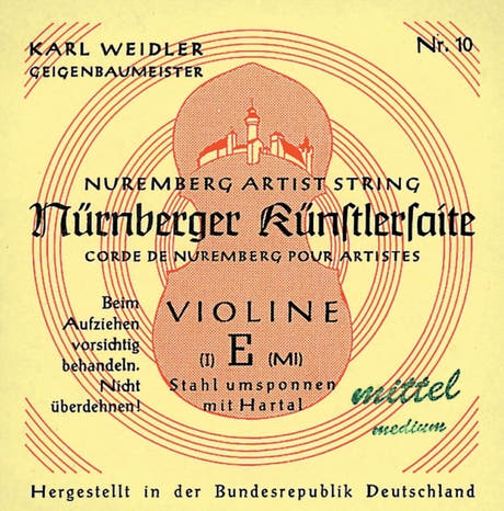 Nürnberger Viulunkielet Kuenstler säikeinen ydin - 1/16 (15)