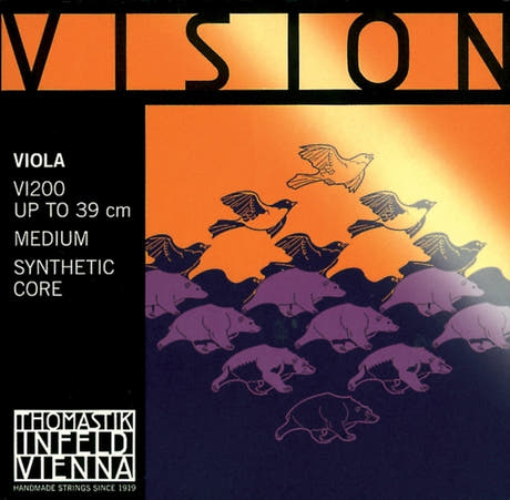 Thomastik-Infeld Jouset alttoviululle Vision synteettinen ydin - Medium (VI200)
