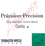Thomastik-Infeld Cello Strings Precision steel solid core - Medium (91)